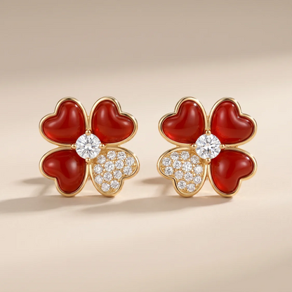 Cosmos Pavé Diamonds Medium Earrings