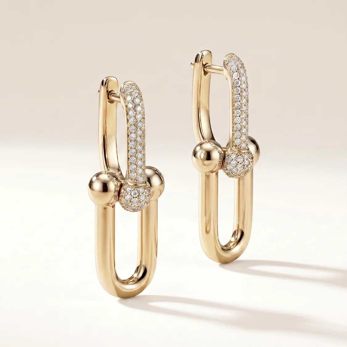 HardWear Large Link Pavé Earrings