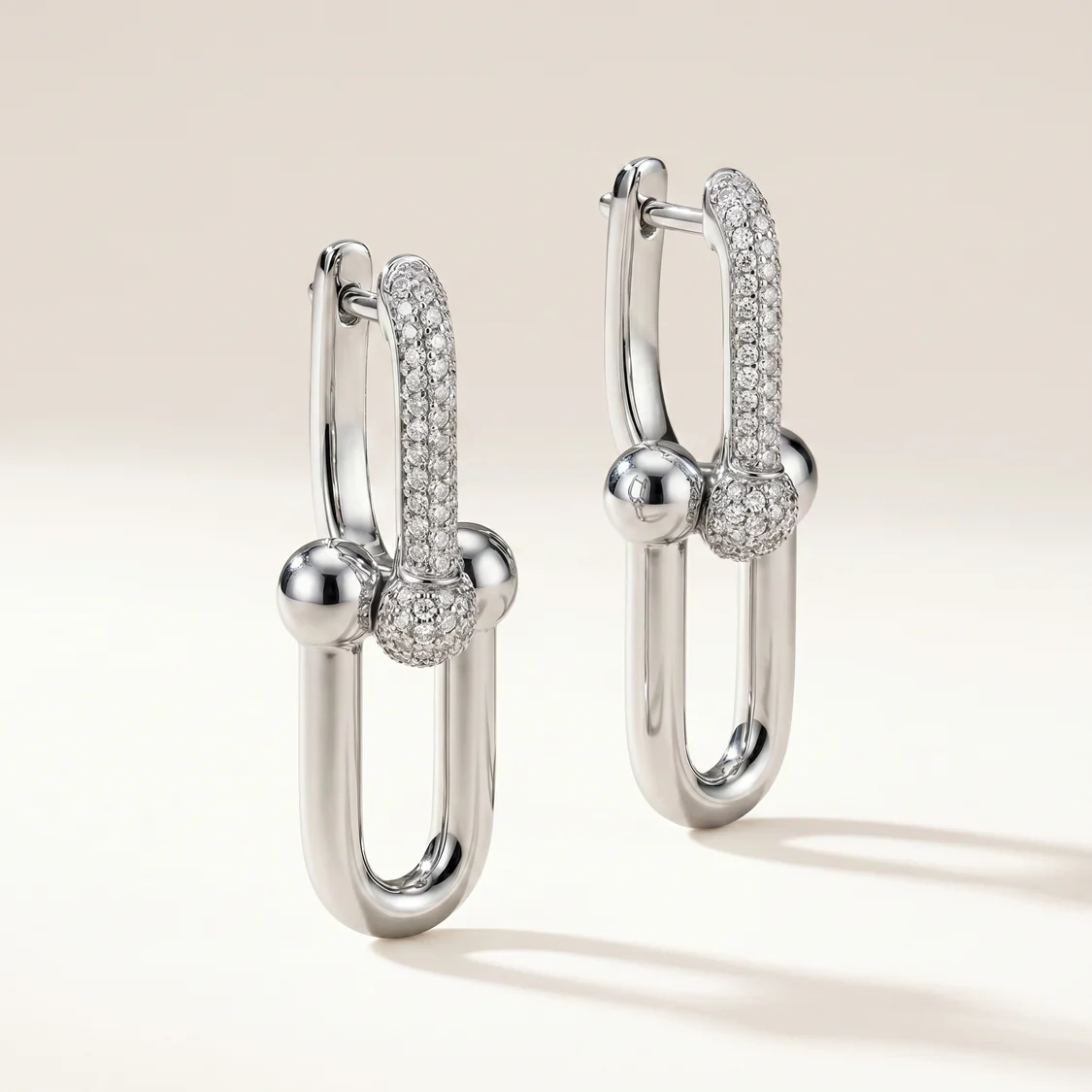 HardWear Large Link Pavé Earrings