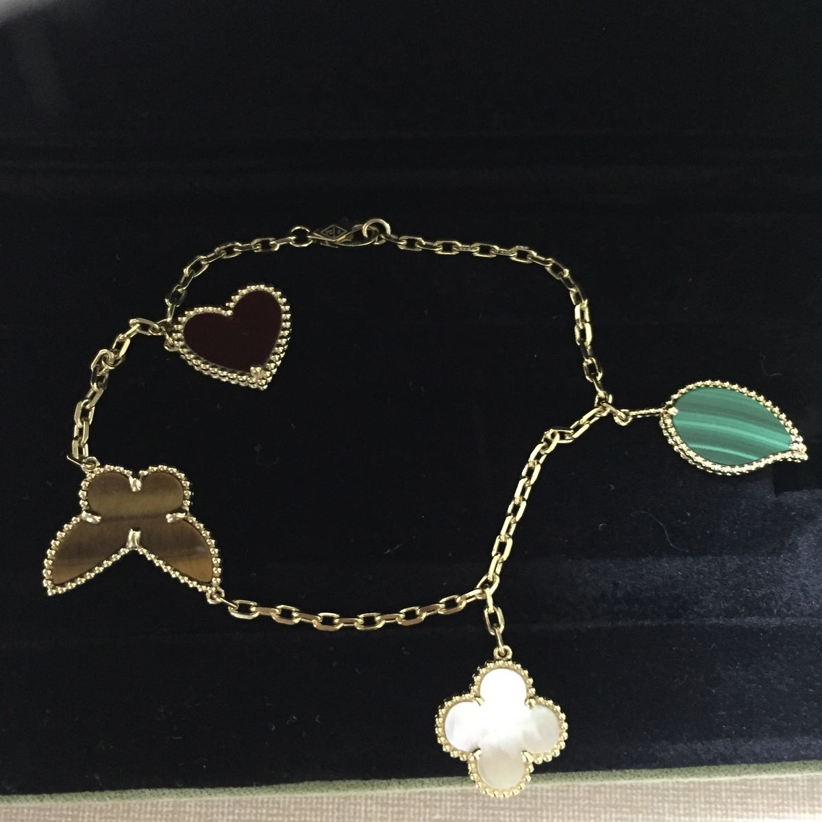 Lucky Clover 4 Motifs Bracelet