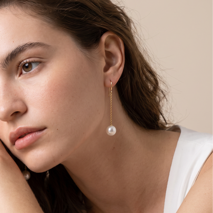 Elsa Peretti Pearl Drop Earrings