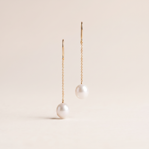 Elsa Peretti Pearl Drop Earrings