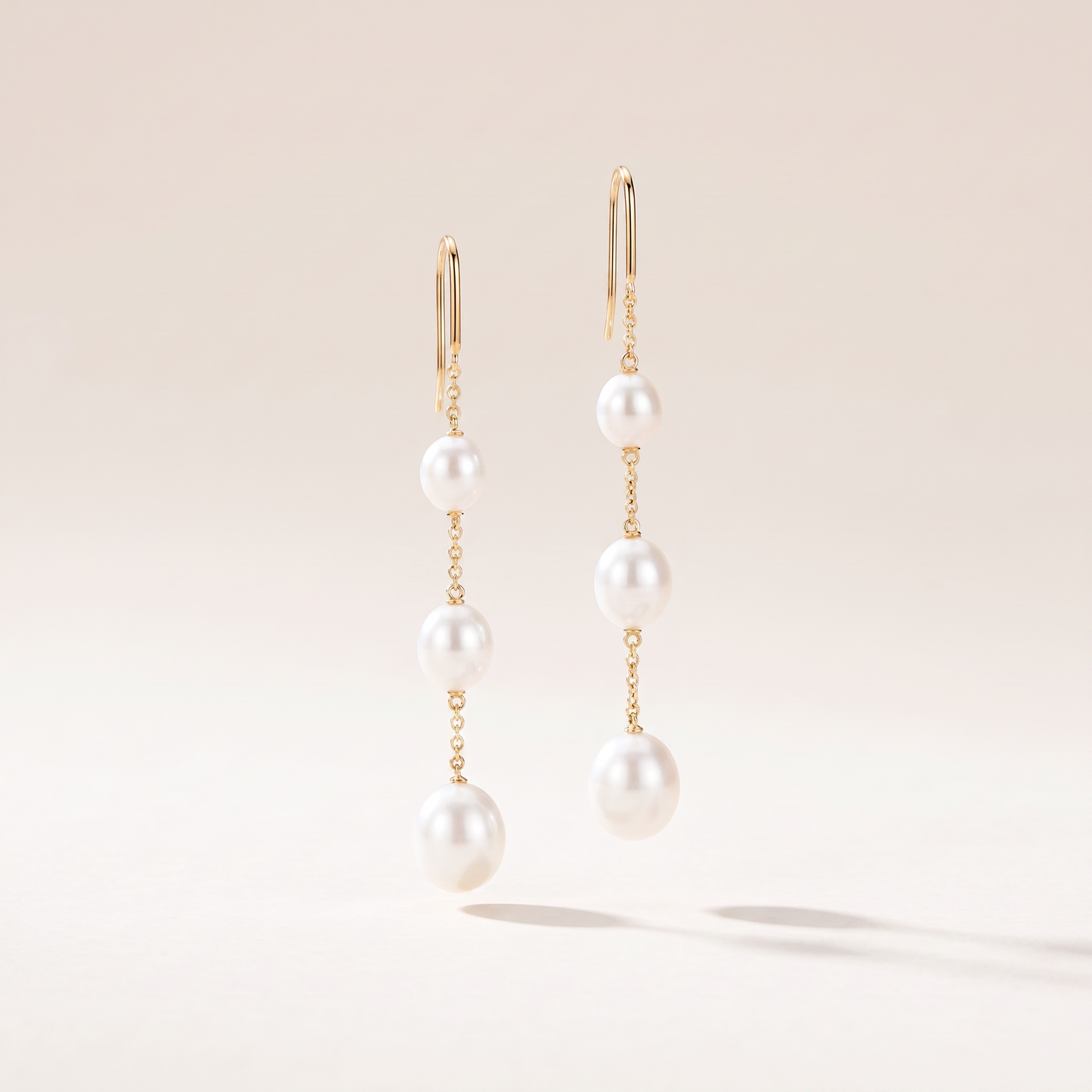 Elsa Peretti Pearls On Chain Drop Earrings