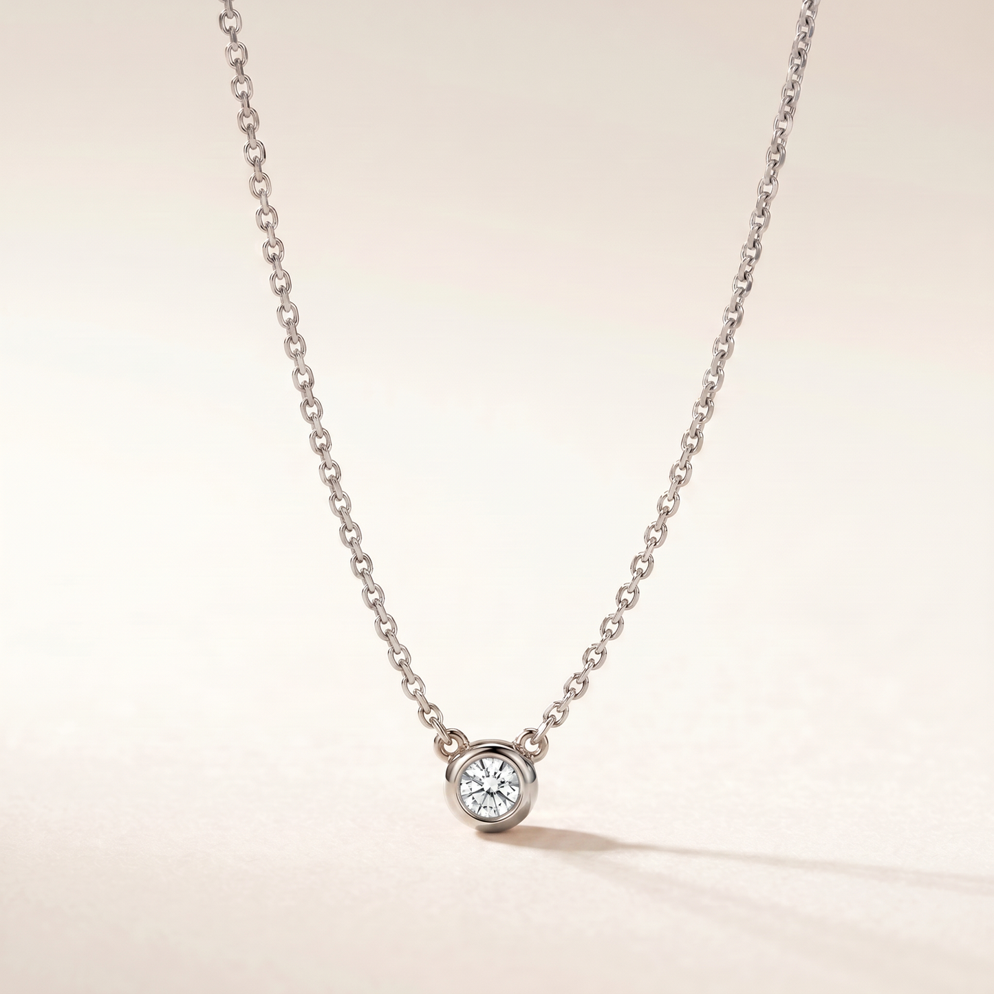Elsa Peretti Solitaire Diamond Necklace