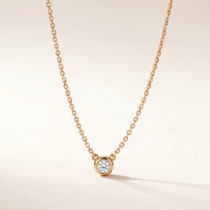 Elsa Peretti Solitaire Diamond Necklace