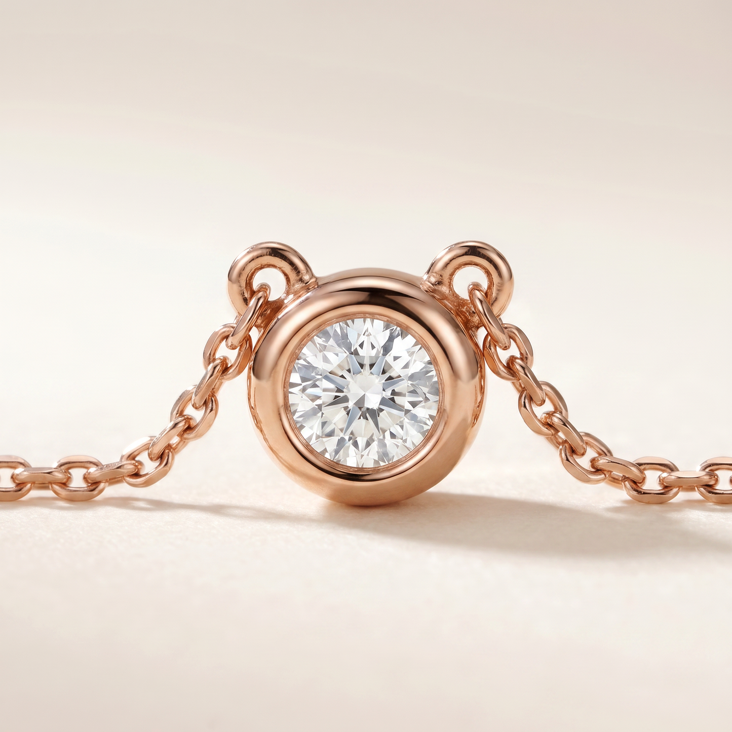 Elsa Peretti Solitaire Diamond Necklace