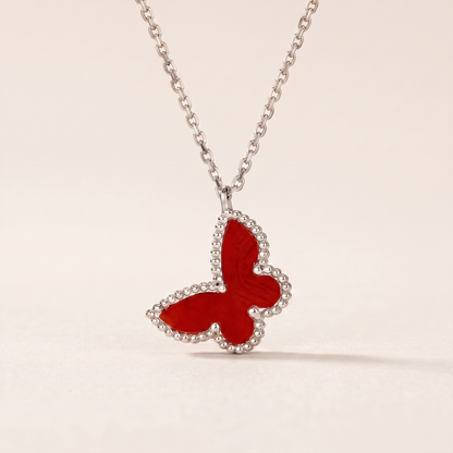 Alhambra Sweet Red Butterfly Necklace