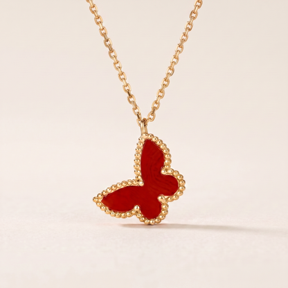 Alhambra Sweet Red Butterfly Necklace