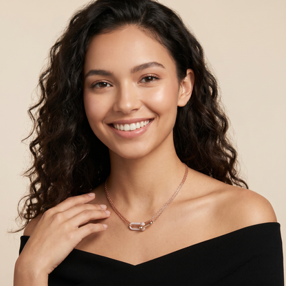 HardWear Pavé Diamond Double Link Necklace
