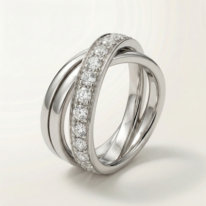 Etincelle Diamond Pavé Ring