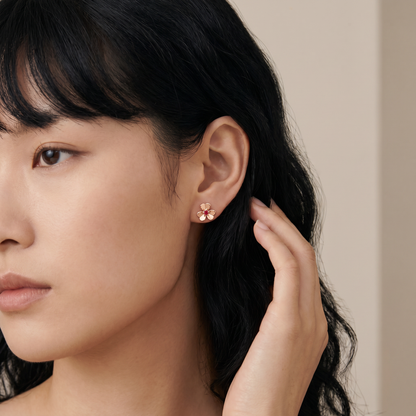 Frivole Mini Flower Earrings
