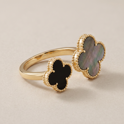 Magic Alhambra Clover Between The Finger Ring