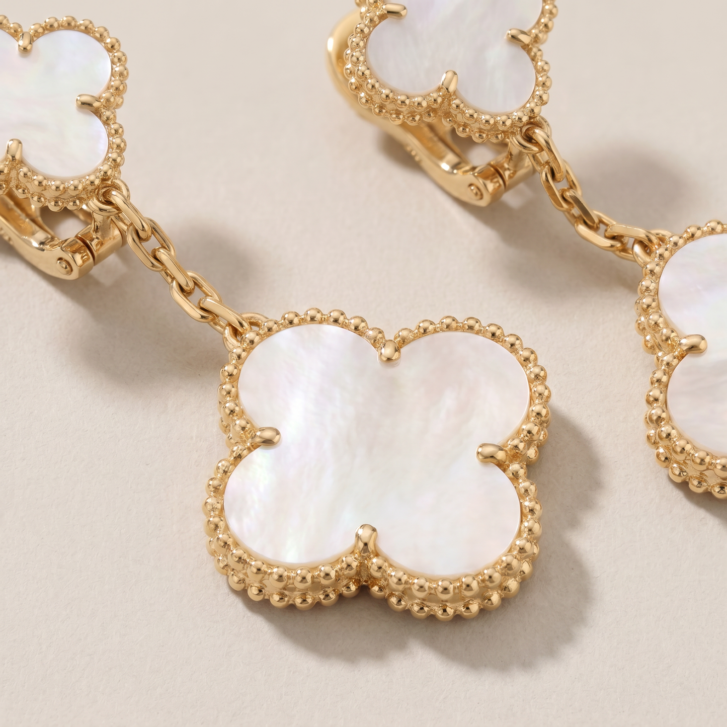Magic Alhambra Earclips Earrings