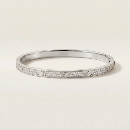 Small Love Diamonds Paved Bracelet