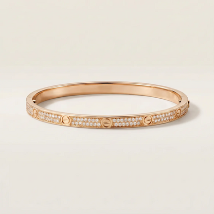 Small Love Diamonds Paved Bracelet