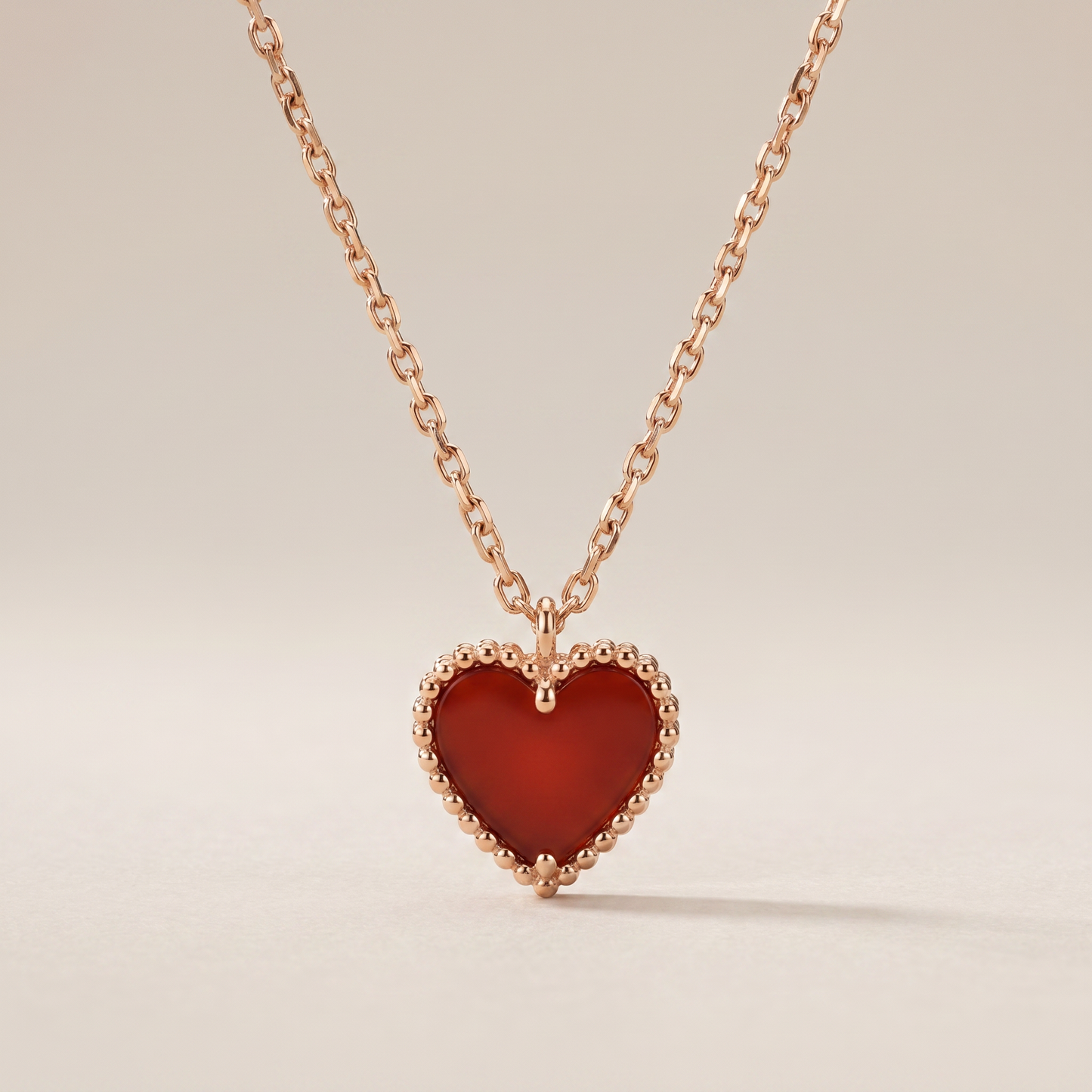 Sweet Alhambra Heart Pendant Necklace