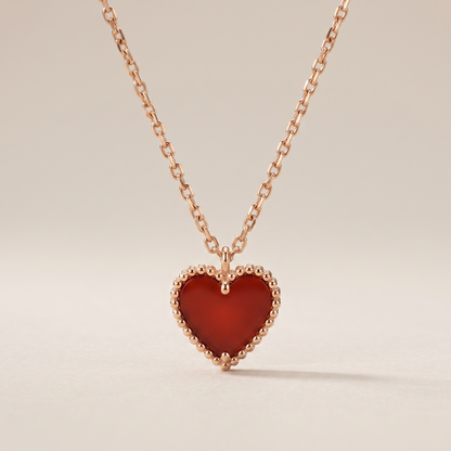 Sweet Alhambra Heart Pendant Necklace
