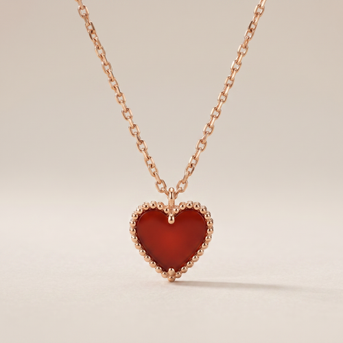 Sweet Alhambra Heart Pendant Necklace