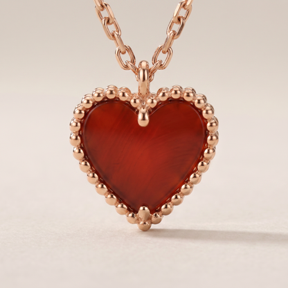 Sweet Alhambra Heart Pendant Necklace