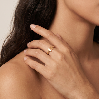 T Wire Open Ring