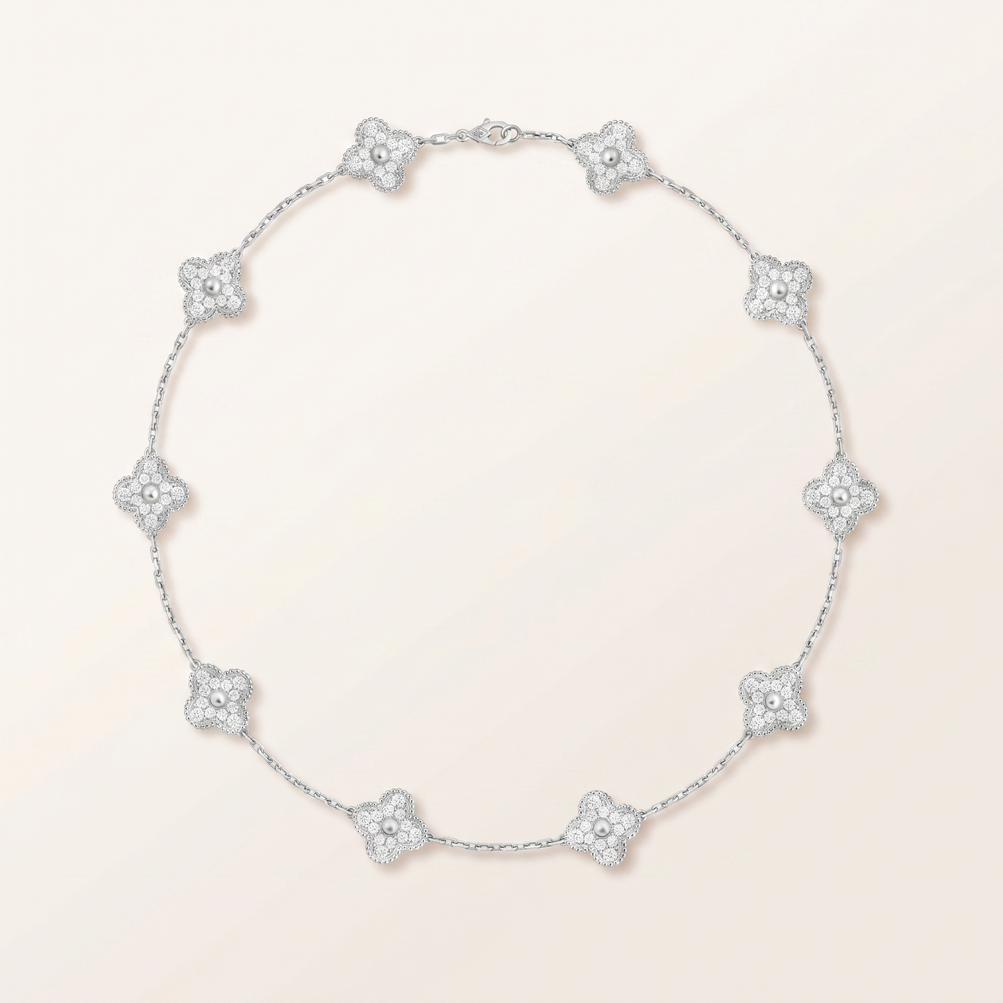 Vintage Alhambra 10 Motifs Necklace