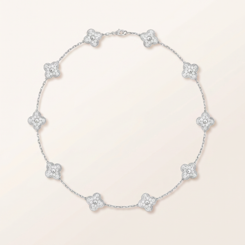 Vintage Alhambra 10 Motifs Necklace