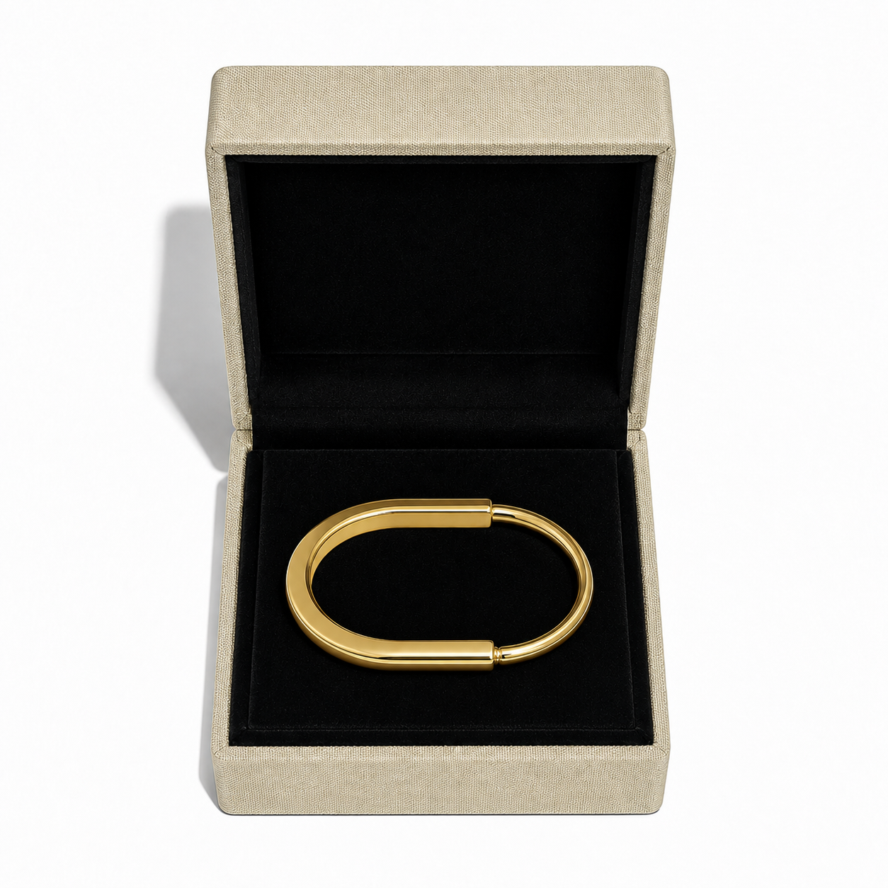 T Lock Bangle Bracelets