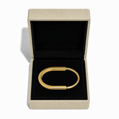 T Lock Bangle Bracelets