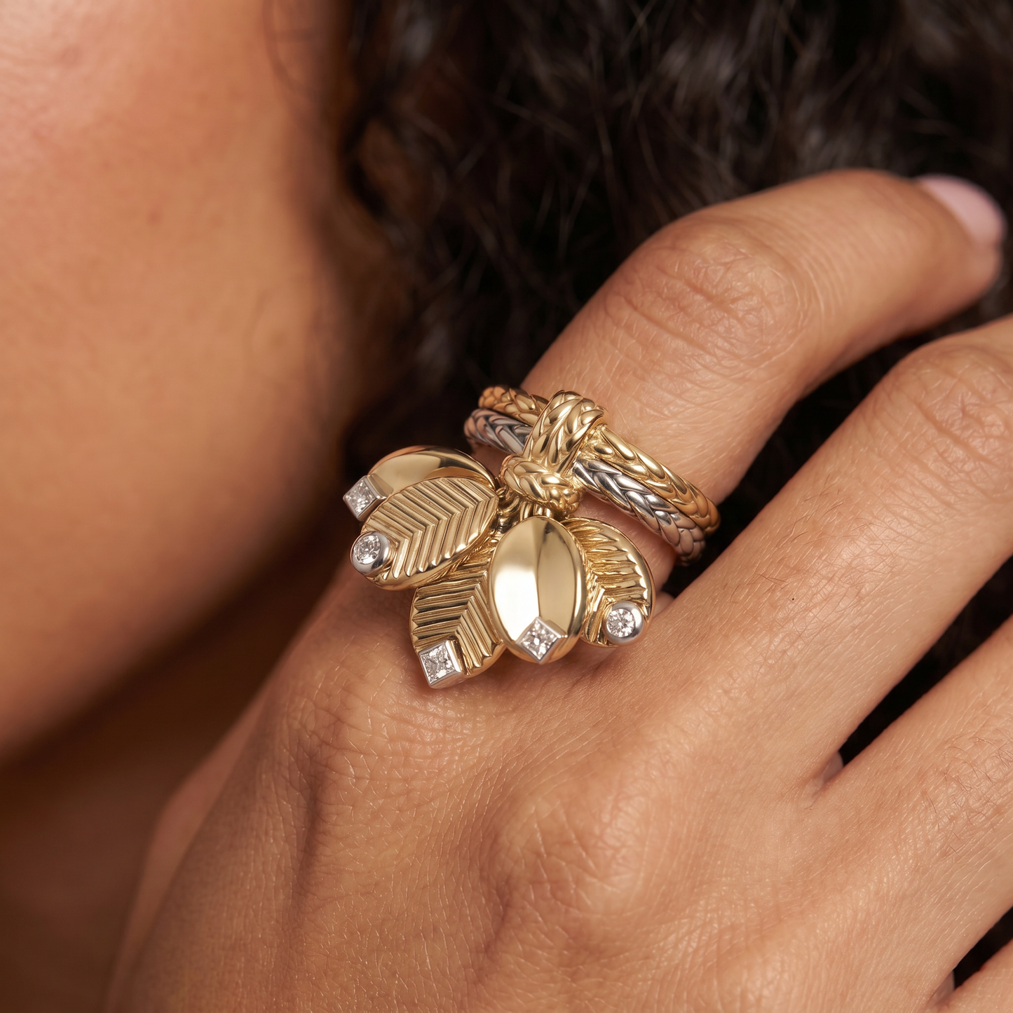 Grain De Café Ring
