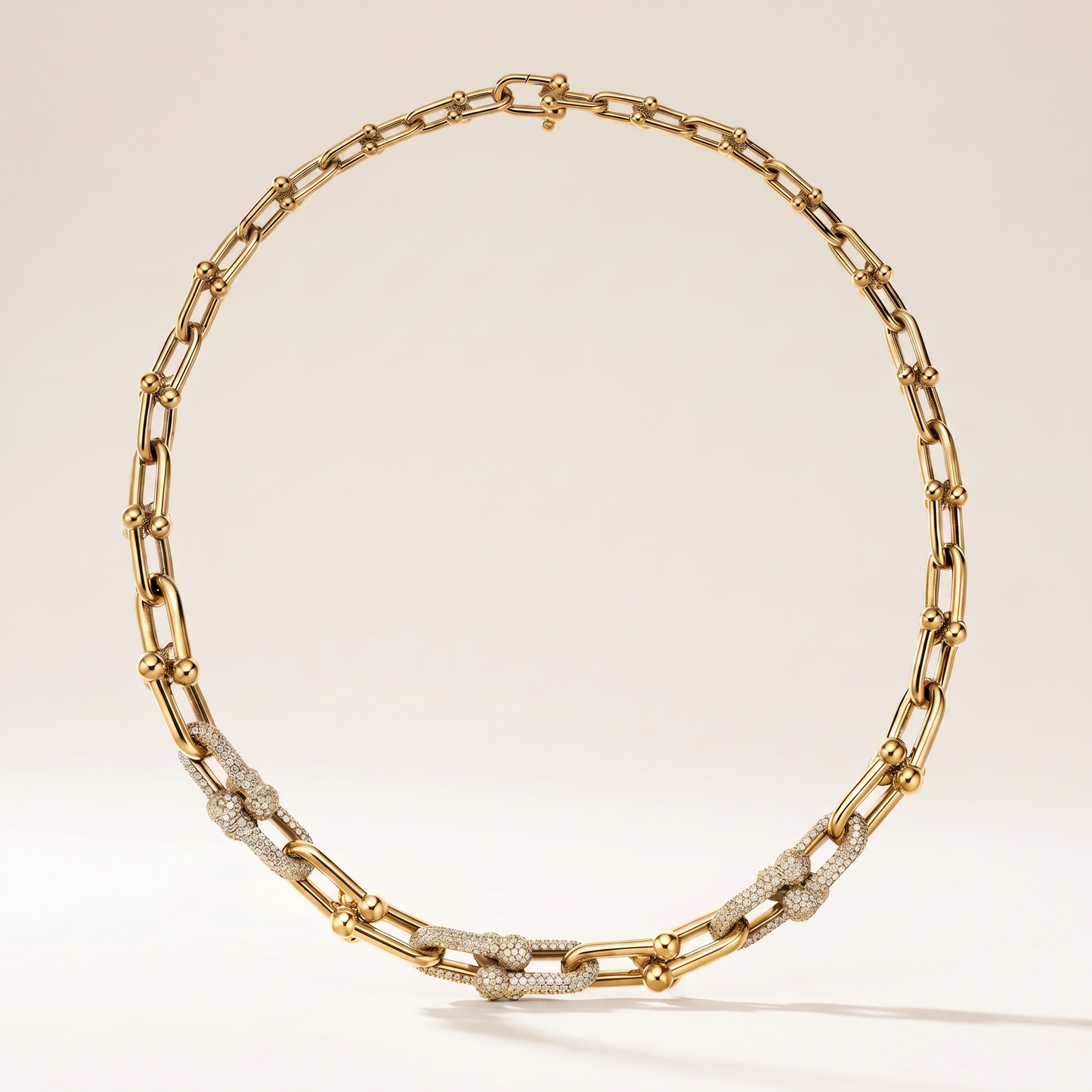 HardWear Gold Station Link Necklace