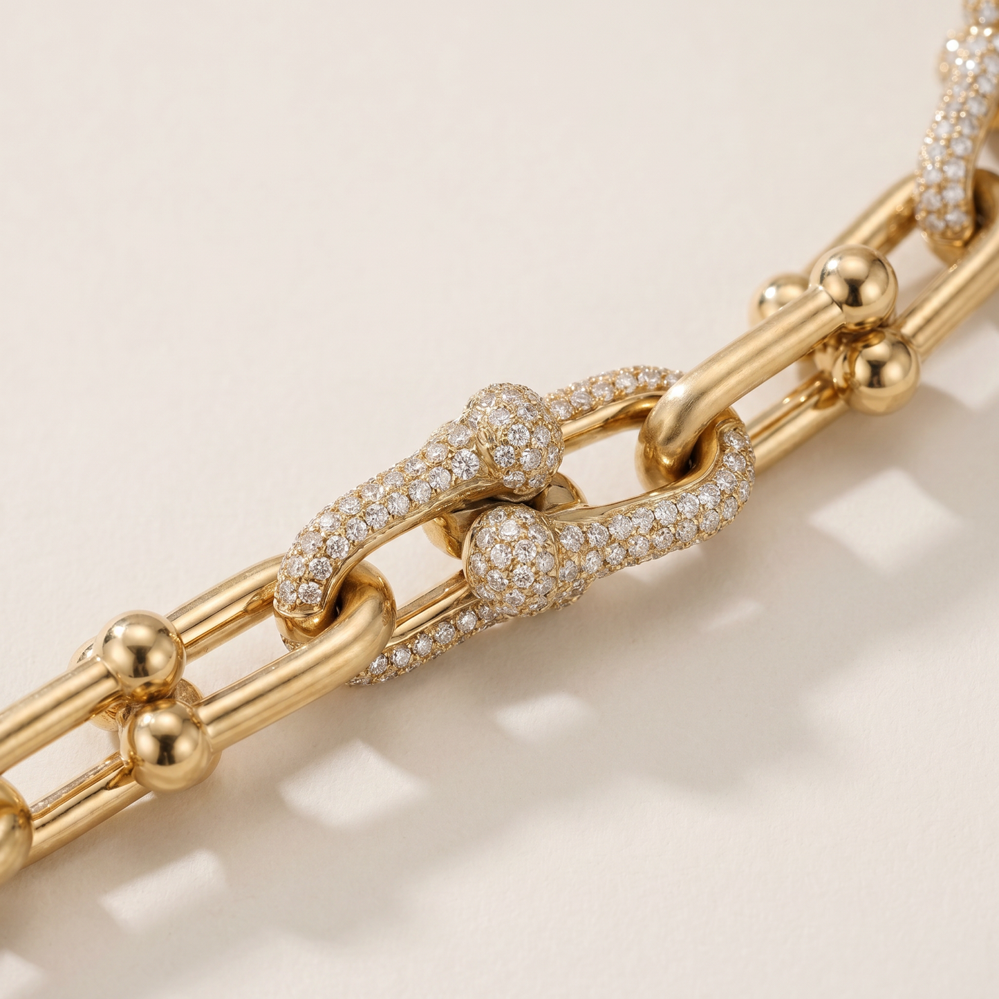HardWear Gold Station Link Necklace