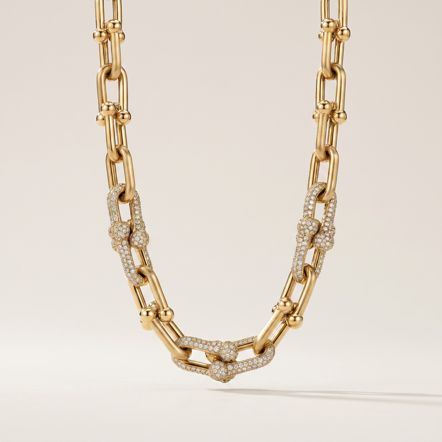HardWear Gold Station Link Necklace