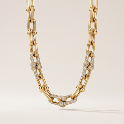 HardWear Gold Station Link Necklace
