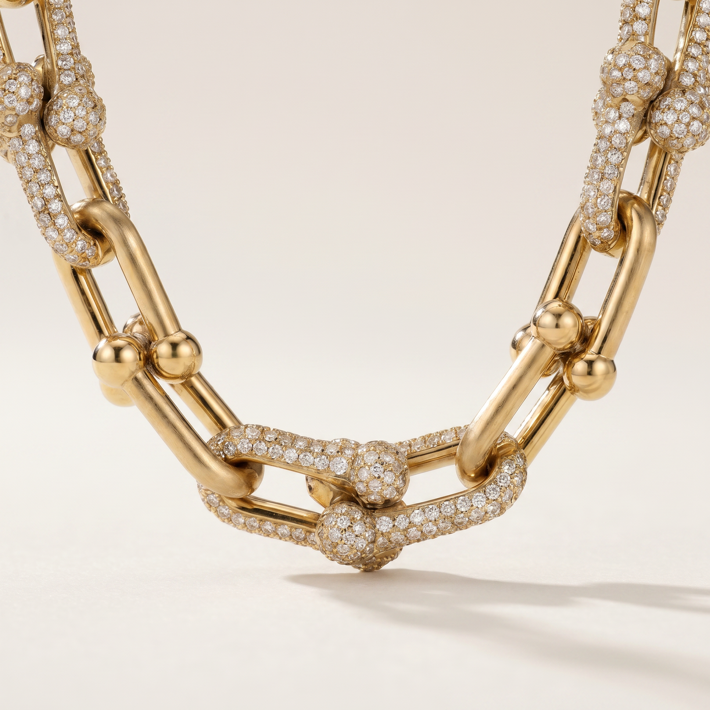 HardWear Gold Station Link Necklace