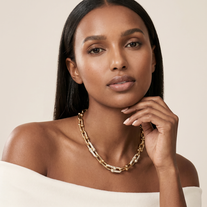 HardWear Gold Station Link Necklace