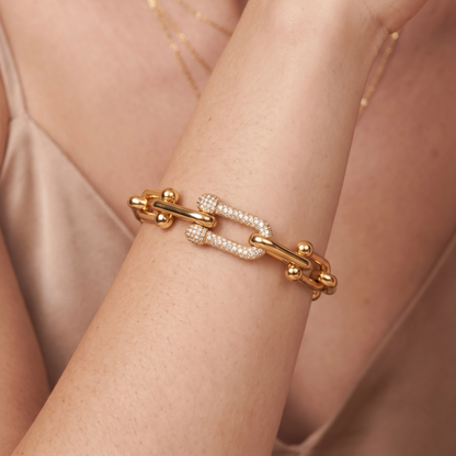 HardWear Link Pavé Diamonds Bracelet