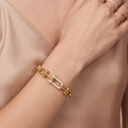 HardWear Link Pavé Diamonds Bracelet