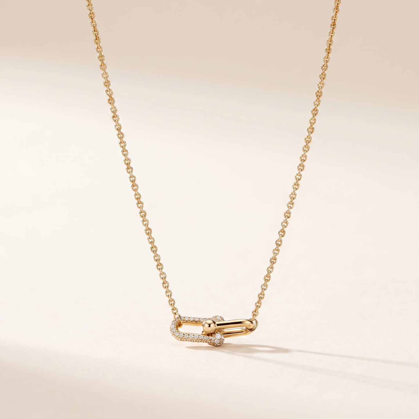 HardWear Pavé Link Pendant Necklace