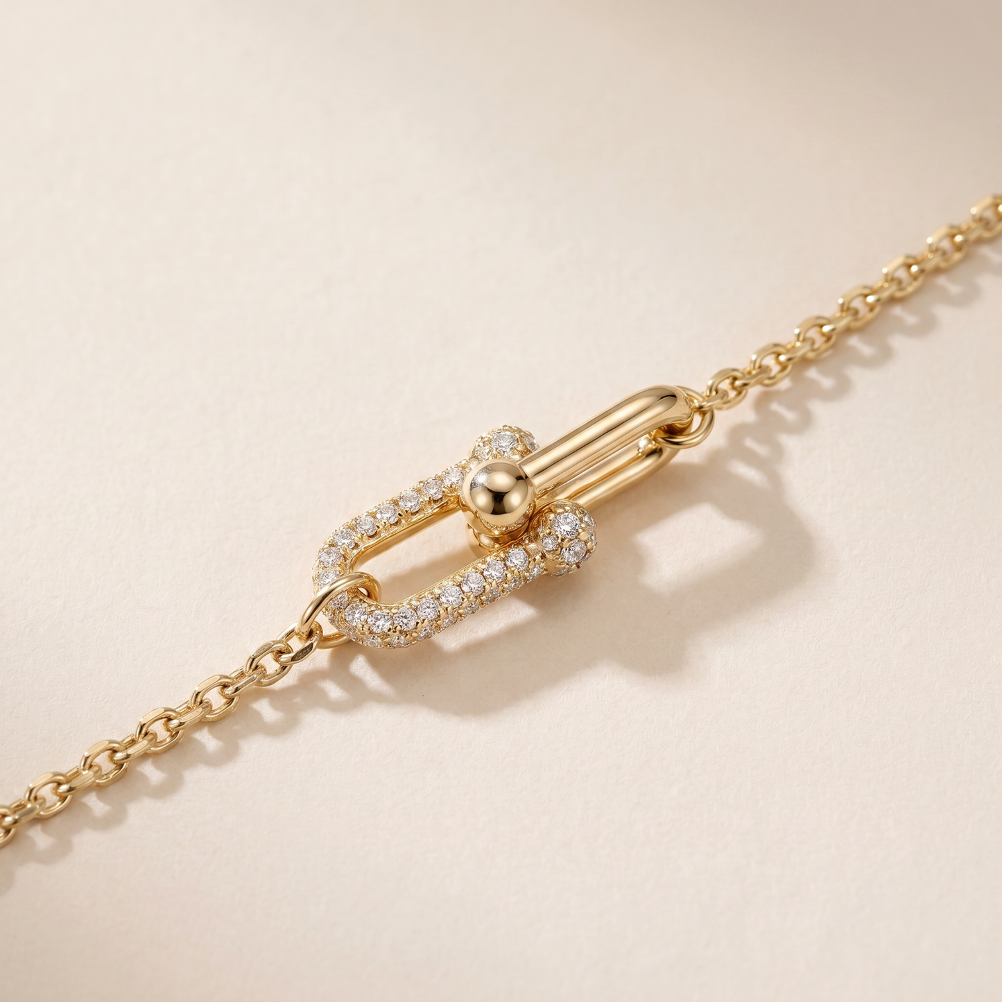 HardWear Pavé Link Pendant Necklace