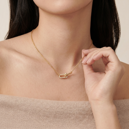 HardWear Pavé Link Pendant Necklace