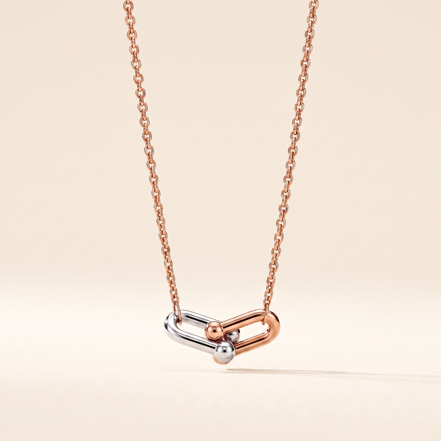 HardWear Two Tone Link Pendant Necklace