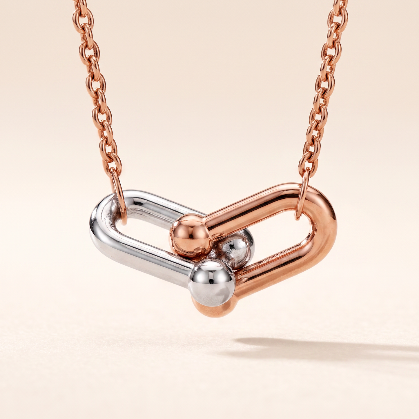 HardWear Two Tone Link Pendant Necklace