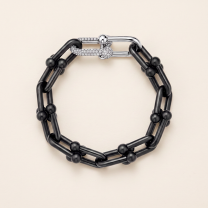 HardWear White Pavé Diamonds Connector Bracelet