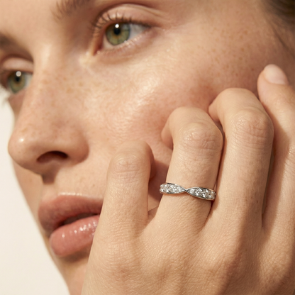 Harmony Pavé Band Ring