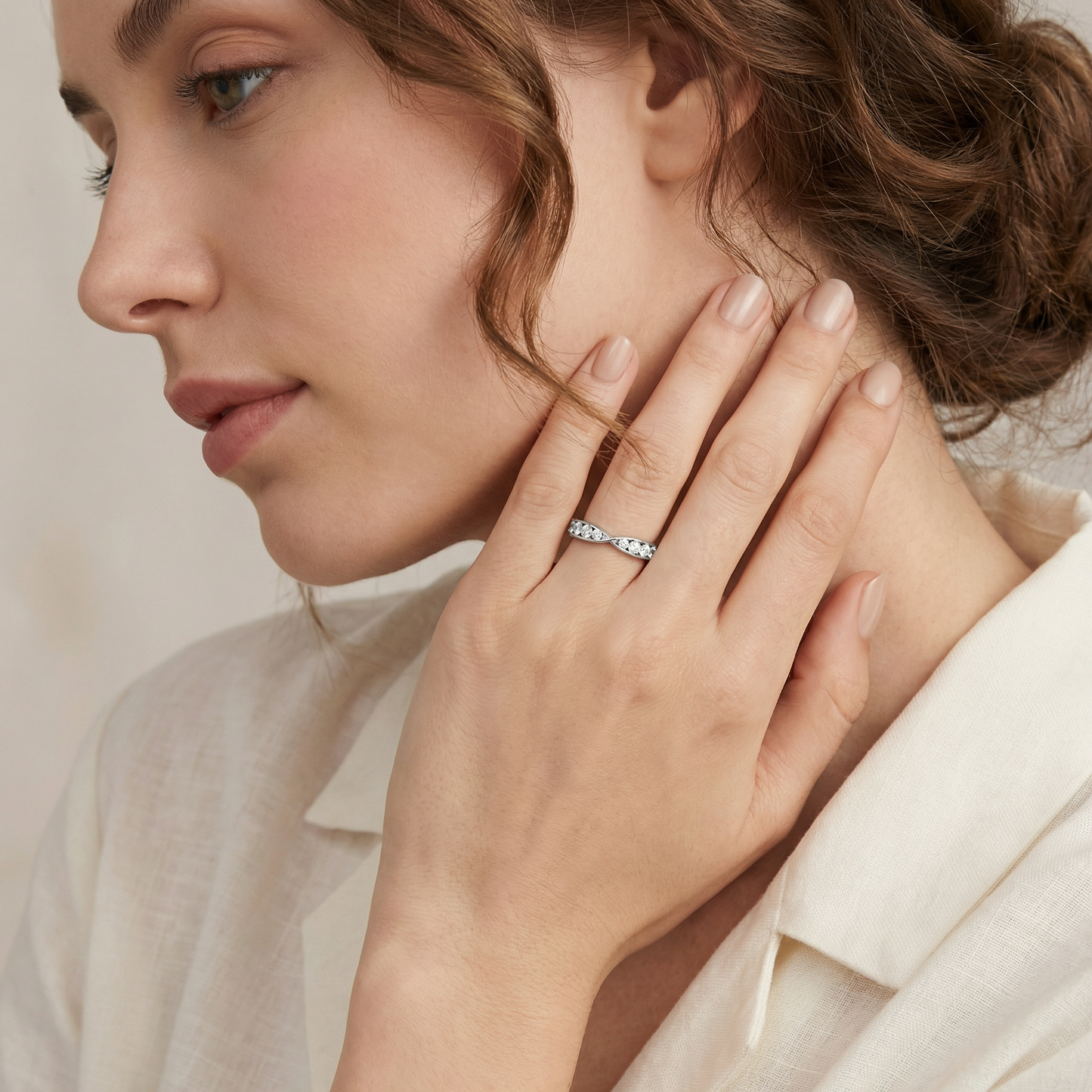 Harmony Pavé Band Ring