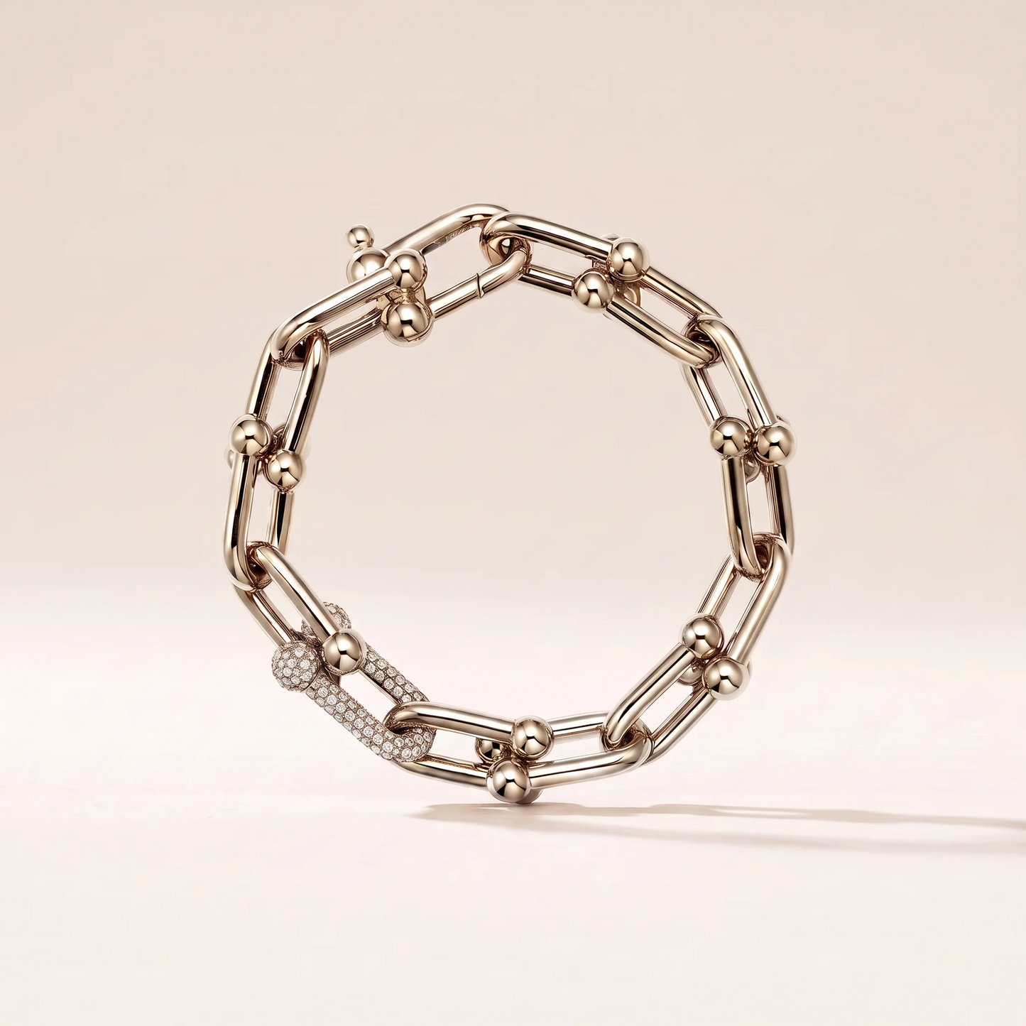 HardWear Link Pavé Diamonds Bracelet
