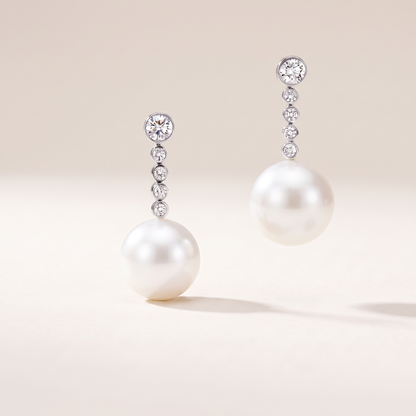 Jazz Pearl Drop Earrings