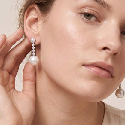 Jazz Pearl Drop Earrings