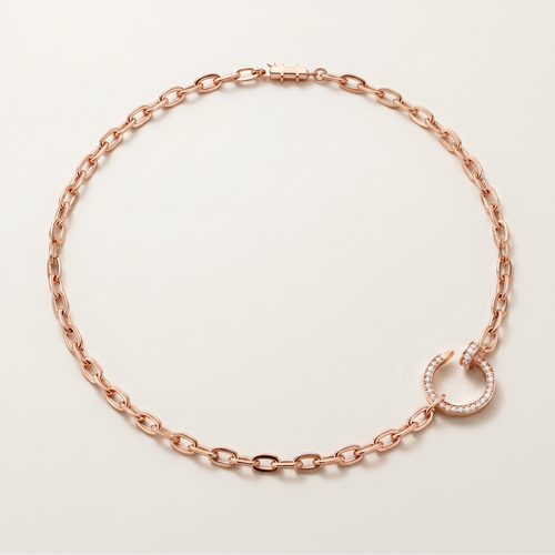 Juste Un Clou Pavé Diamonds Link Necklace