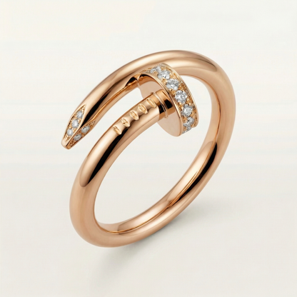 Juste Un Clou Pavé Style Ring